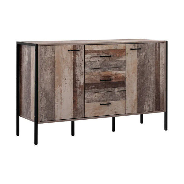 Artiss Buffet Sideboard Storage Cabinet Industrial Rustic Wooden Deals499