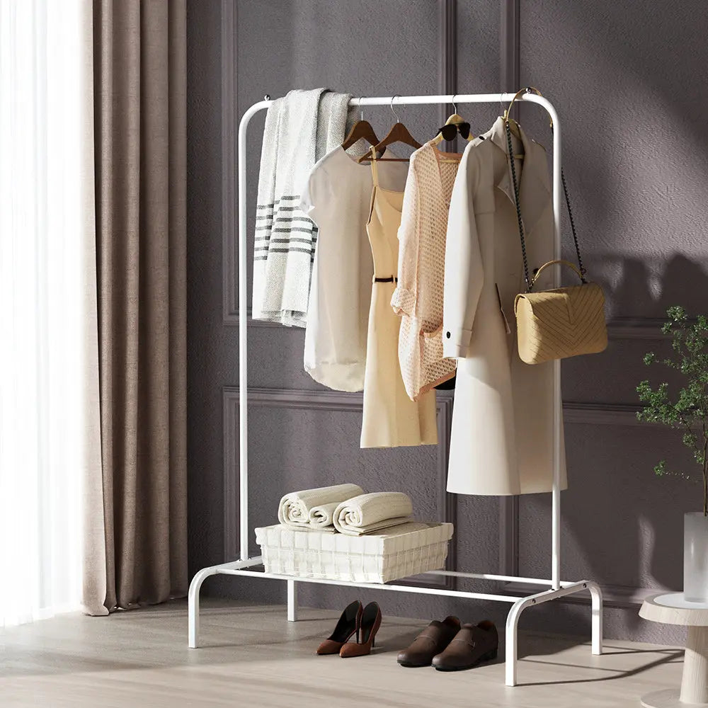 Artiss Clothes Rack Coat Hat Hook Hanger Garment Rail Display Stand Storage Deals499