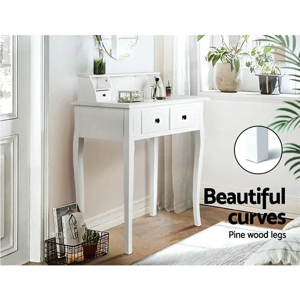 Artiss Dressing Table Console Table Jewellery Cabinet 4 Drawers Wooden Furniture Deals499