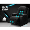 Artiss Electric Massage Chair Recliner Luxury Lounge Sofa Armchair Heat Leather Deals499