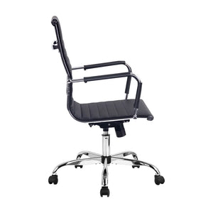 Artiss Gaming Office Chair Computer Desk Chairs Home Work Study Black Mid Back Deals499