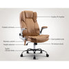 Artiss Massage Office Chair Gaming Chair Computer Desk Chair 8 Point Vibration Espresso Deals499