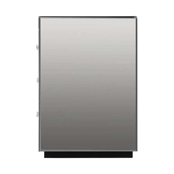 Artiss Mirrored Bedside table Drawers Furniture Mirror Glass Presia Smoky Grey Deals499