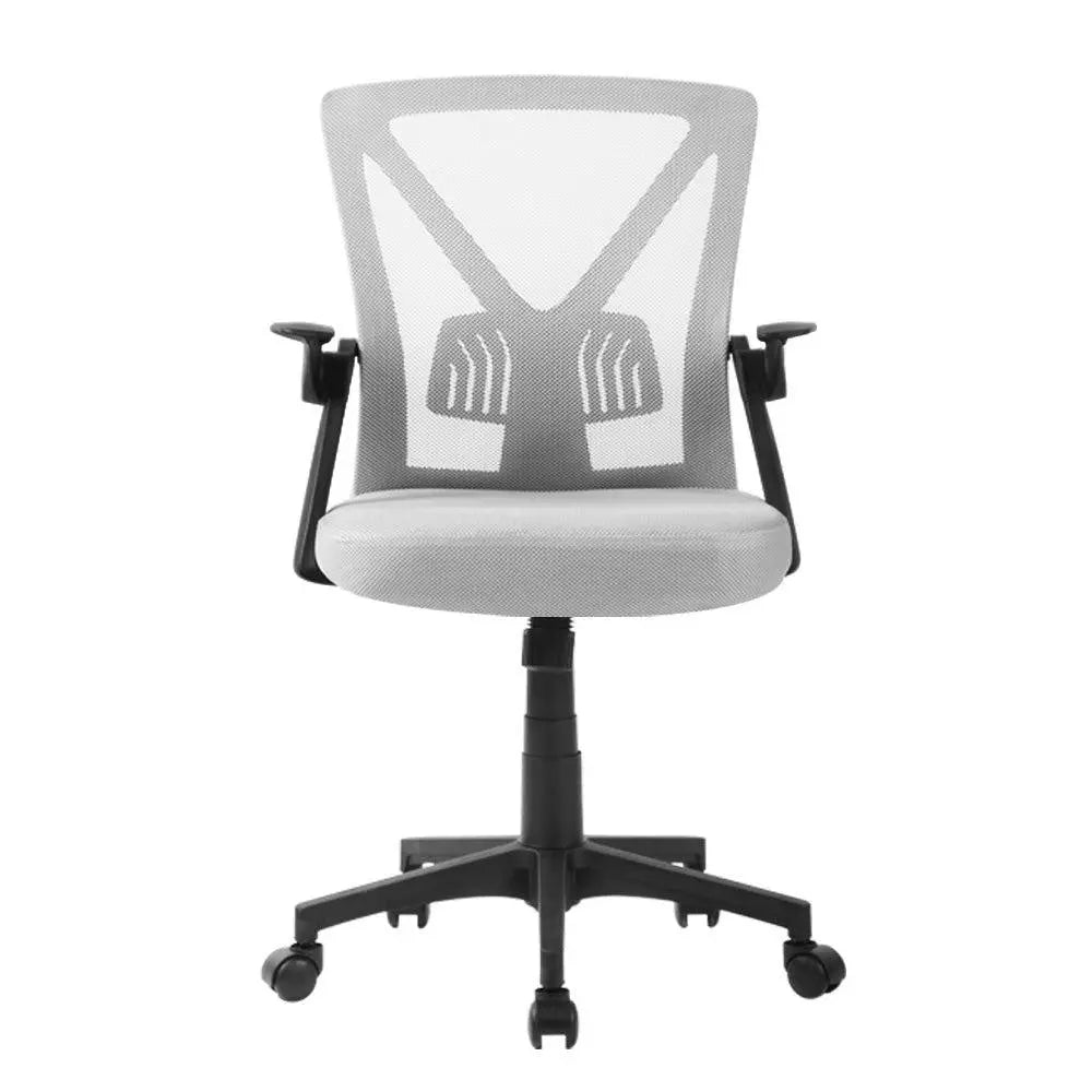 Artiss Office Chair Gaming Executive Computer Chairs Study Mesh Seat Tilt Grey Deals499