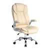 Artiss PU Leather Executive Office Desk Chair - Beige Deals499