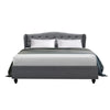 Artiss Pier Bed Frame Fabric - Grey Queen Deals499