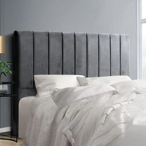 Artiss Queen Size Fabric Bed Headboard - Grey Deals499