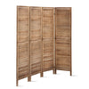 Artiss Room Divider Privacy Screen Foldable Partition Stand 4 Panel Brown Deals499