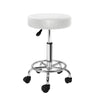 Artiss Round Chair Stools Salon Stool White Swivel Beauty Barber Hairdressing Deals499
