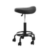 Artiss Saddle Stool Salon Chair Black Swivel Beauty Barber Hairdressing Gas Lift Deals499