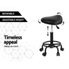 Artiss Saddle Stool Salon Chair Black Swivel Beauty Barber Hairdressing Gas Lift Deals499