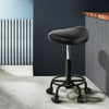 Artiss Saddle Stool Salon Chair Black Swivel Beauty Barber Hairdressing Gas Lift Deals499
