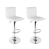Artiss Set of 2 PU Leather Bar Stools Padded Line Style - White Deals499