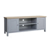 Artiss TV Cabinet Entertainment Unit Stand French Provincial Storage Shelf Wooden 130cm Grey Deals499