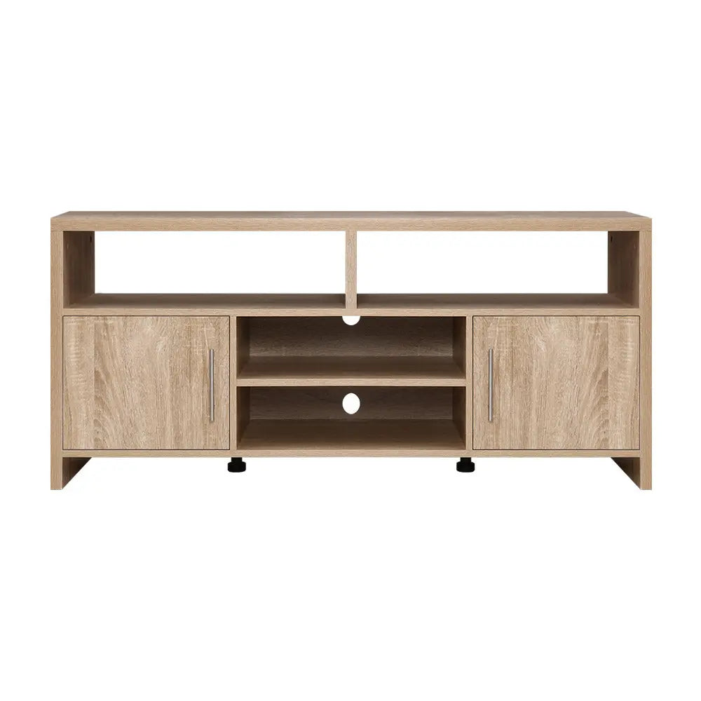 Artiss TV Cabinet Entertainment Unit Stand Storage Shelf Sideboard 140cm Oak Deals499