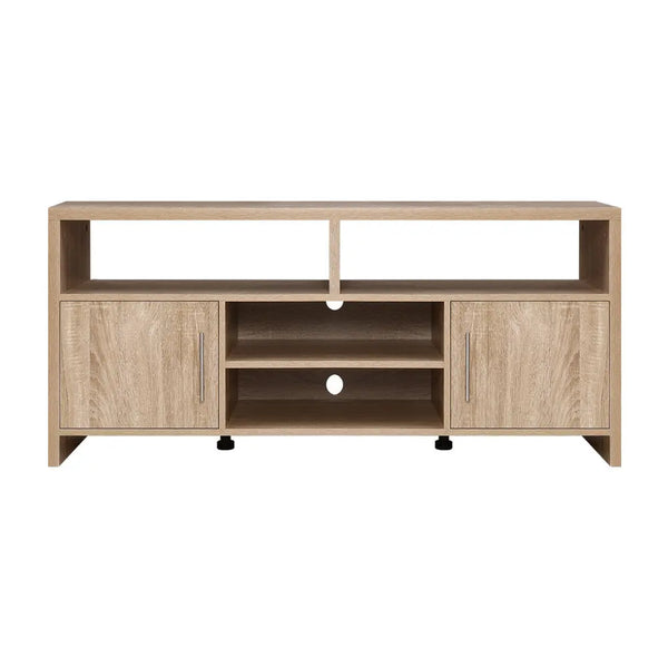 Artiss TV Cabinet Entertainment Unit Stand Storage Shelf Sideboard 140cm Oak Deals499