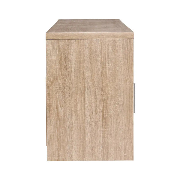 Artiss TV Cabinet Entertainment Unit Stand Storage Shelf Sideboard 140cm Oak Deals499