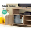 Artiss TV Cabinet Entertainment Unit Stand Storage Shelf Sideboard 140cm Oak Deals499