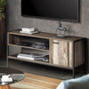 Artiss TV Cabinet Entertainment Unit Stand Storage Wood Industrial Rustic 124cm Deals499