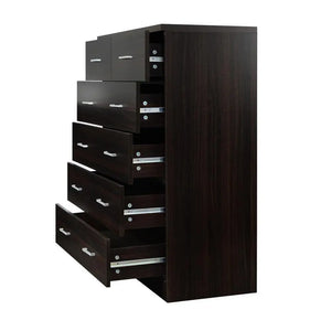 Artiss Tallboy 6 Drawers Storage Cabinet - Walnut Deals499