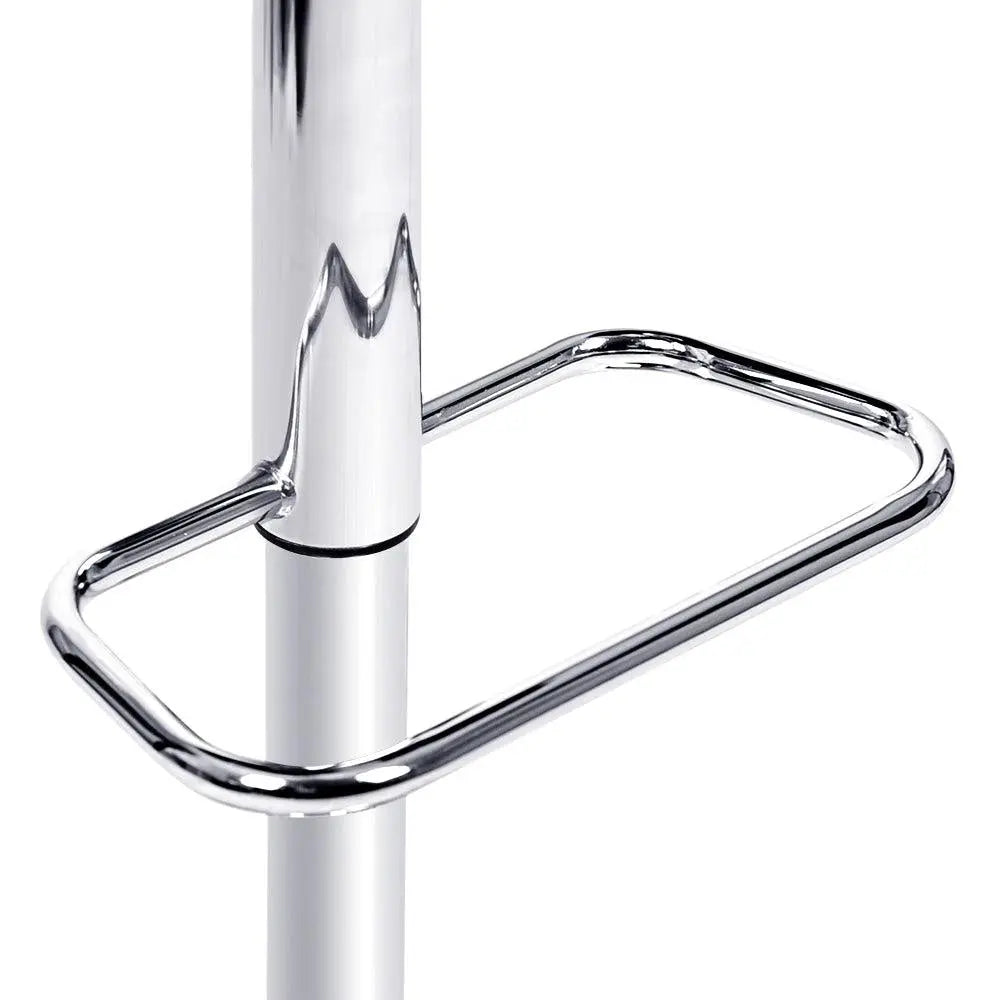 Artiss Wooden Gas Lift Bar Stool - Black and Chrome Deals499