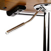 Artiss Wooden Gas Lift Bar Stool - White and Chrome Deals499