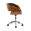 Artiss Wooden & PU Leather Office Desk Chair - Black Deals499