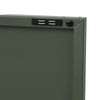 ArtissIn Base Metal Locker Storage Shelf Organizer Cabinet Buffet Sideboard Green Deals499