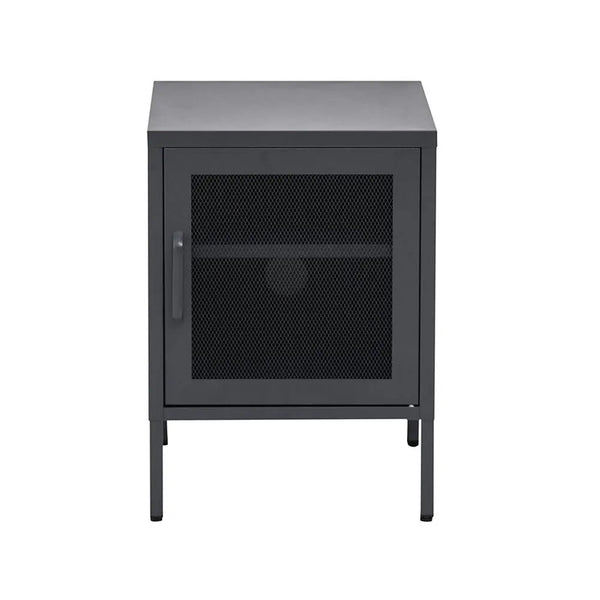 ArtissIn Mini Mesh Door Storage Cabinet Organizer Bedside Table Black Deals499