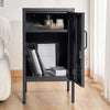 ArtissIn Mini Metal Locker Storage Shelf Organizer Cabinet Bedroom Black Deals499