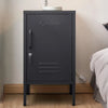 ArtissIn Mini Metal Locker Storage Shelf Organizer Cabinet Bedroom Black Deals499