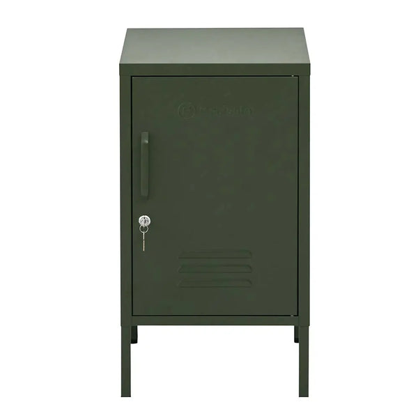 ArtissIn Mini Metal Locker Storage Shelf Organizer Cabinet Bedroom Green Deals499