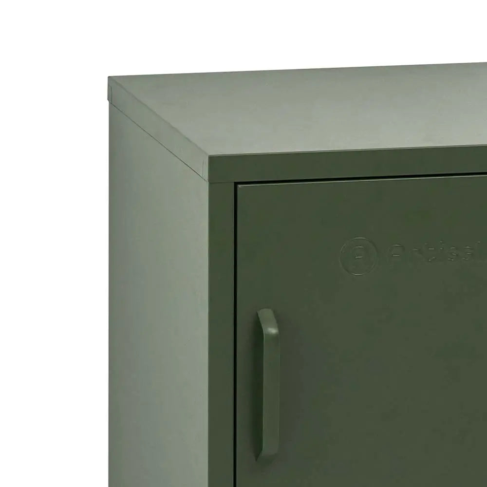 ArtissIn Mini Metal Locker Storage Shelf Organizer Cabinet Bedroom Green Deals499
