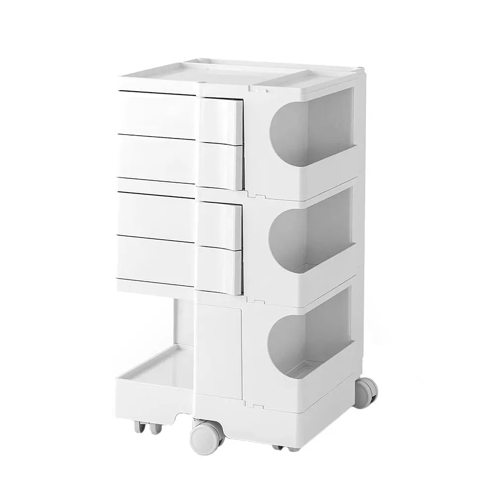 ArtissIn Replica Boby Trolley Storage Drawer Cart Shelf Mobile 5 Tier White Deals499