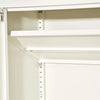 ArtissIn Sweetheart Metal Locker Storage Shelf Organizer Cabinet Buffet Sideboard White Deals499