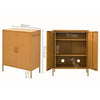 ArtissIn Sweetheart Metal Locker Storage Shelf Organizer Cabinet Buffet Sideboard Yellow Deals499