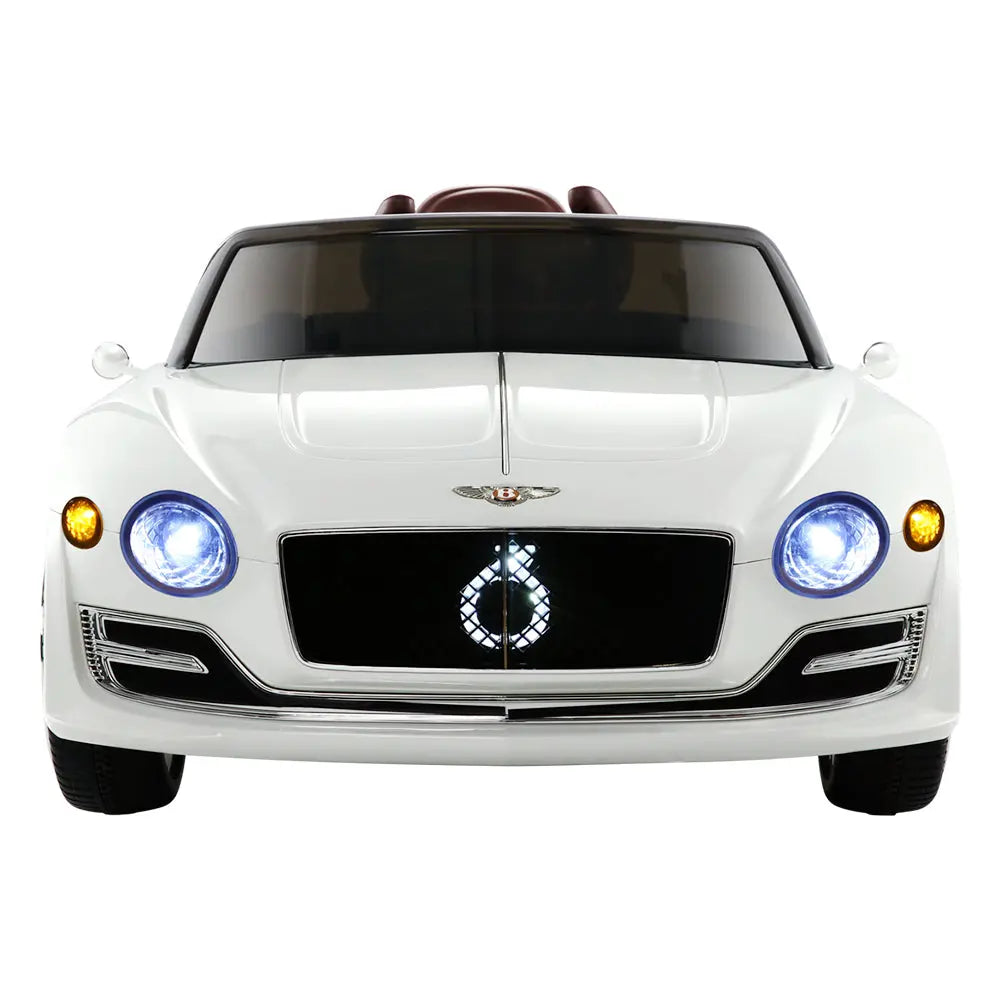 Bentley Kids Ride On Car Licensed Electric Toys 12V Battery Remote Cars White Deals499