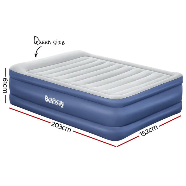 Bestway Air Bed Beds Queen Mattress Inflatable TRITECH Airbed from Deals499 at Deals499