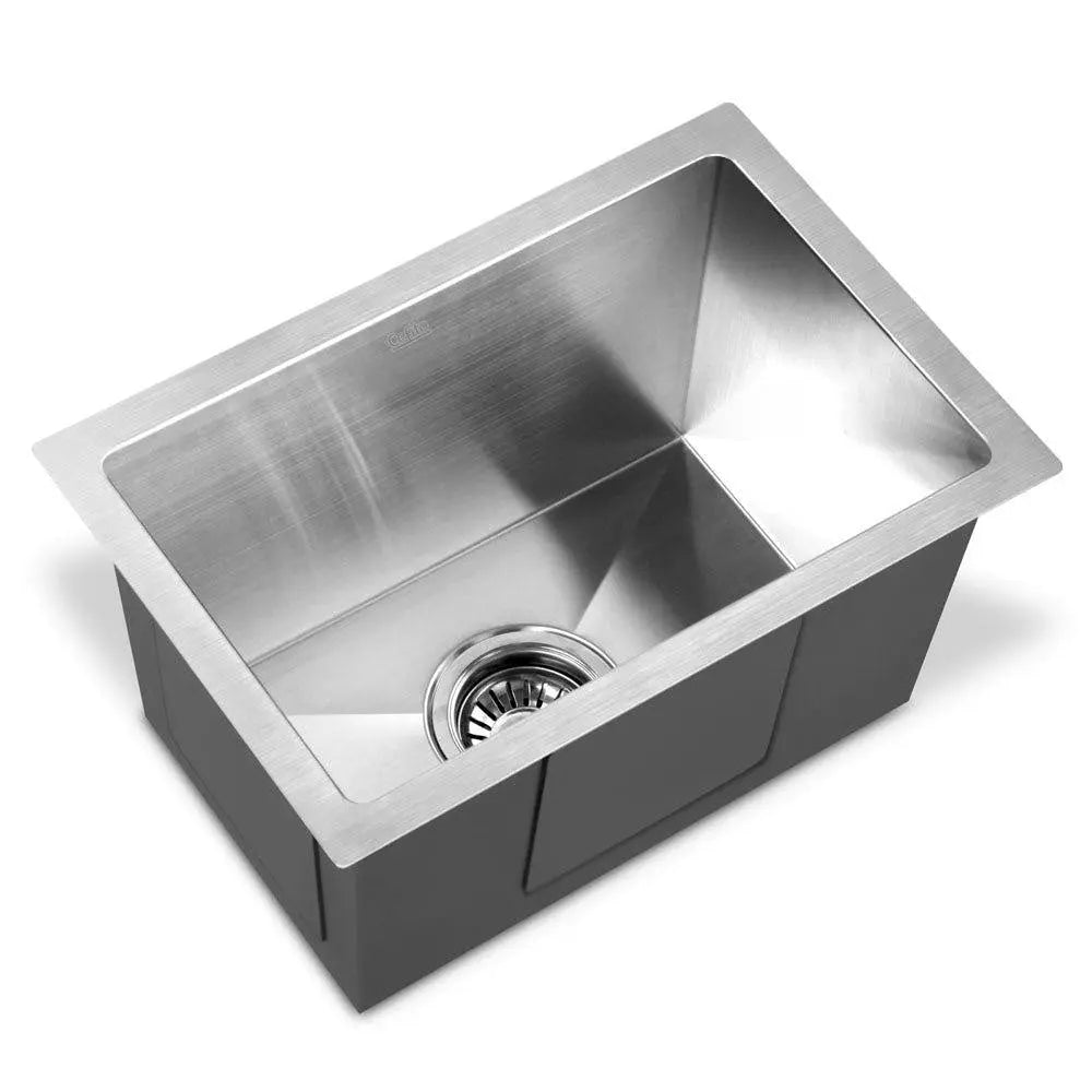 Cefito 30cm x 45cm Stainless Steel Kitchen Sink Under/Top/Flush Mount Silver Deals499