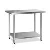 Cefito 610 x 1219mm Commercial Stainless Steel Kitchen Bench Deals499