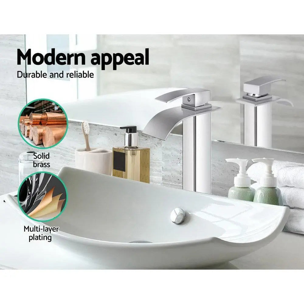Cefito Basin Mixer Tap - Silver Deals499