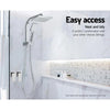 Cefito Bathroom Taps Faucet Rain Shower Head Set Hot And Cold Diverter DIY Chrome Deals499
