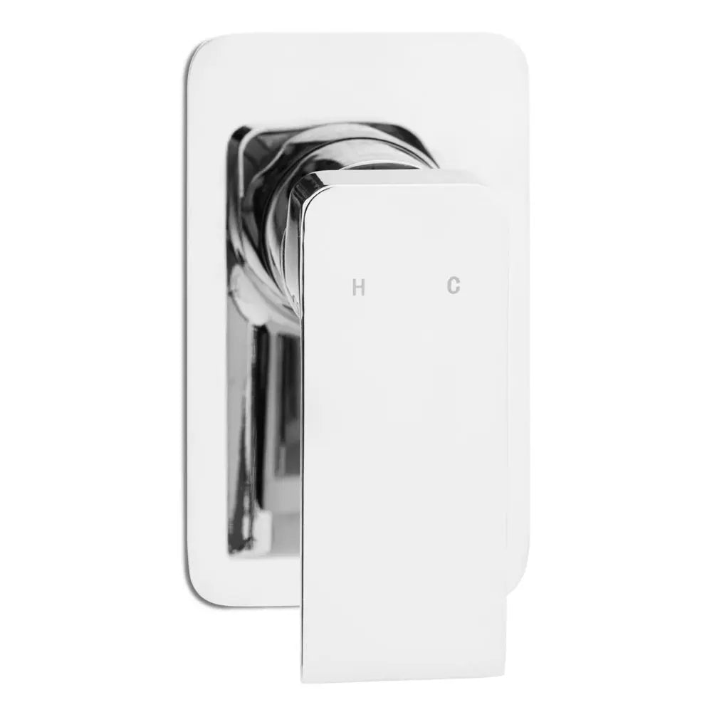 Cefito WELS 10'' Rain Shower Head Mixer Square Handheld High Pressure Wall Chrome Deals499