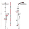 Cefito WELS 10'' Rain Shower Head Set Round Handheld High Pressure Wall Chrome Deals499