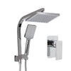 Cefito WELS 8'' Rain Shower Head Mixer Square Handheld High Pressure Wall Chrome Deals499