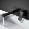 Cefito WELS Bathroom Tap Wall Square Black Basin Mixer Taps Vanity Brass Faucet Deals499