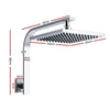 Cefito WElS 8'' Rain Shower Head Set Square High Pressure Wall Arm DIY Chrome Deals499