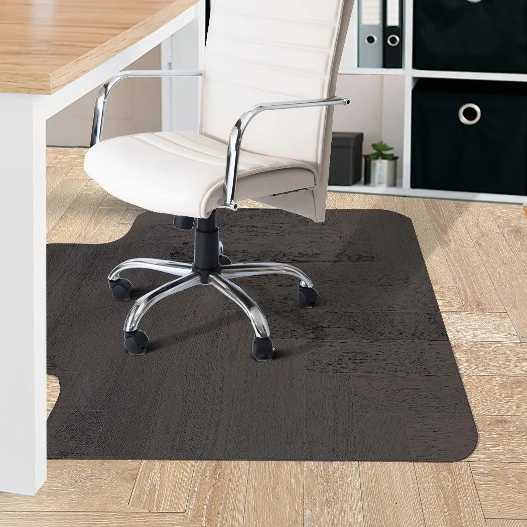 Chair Mat Carpet Hard Floor Protectors Home Office Room Computer Work PVC Mats No Pin Black Deals499
