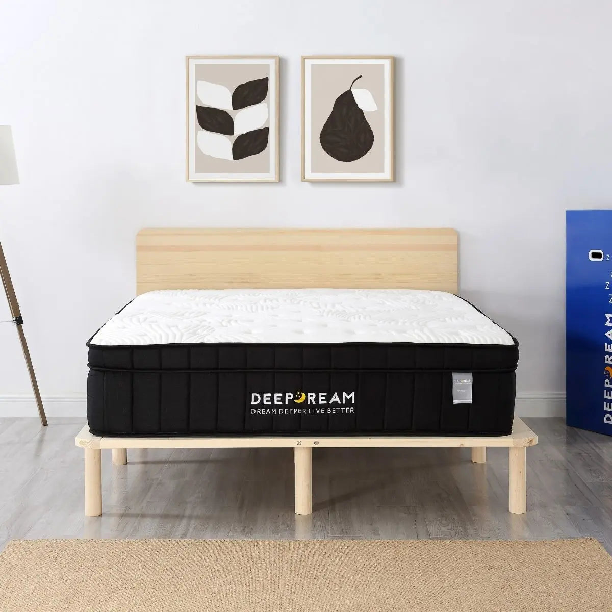 Charcoal Infused Super Firm Pocket Mattress Queen from Deals499 at Deals499