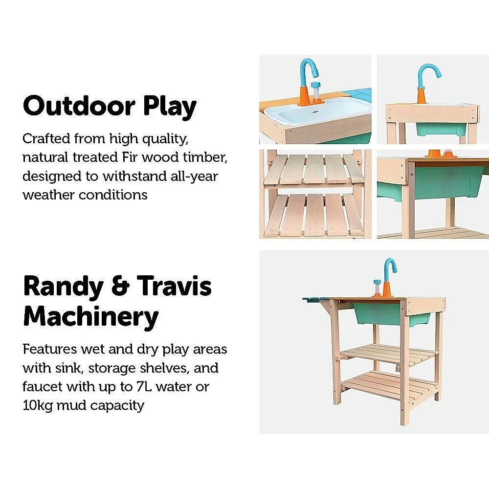 Childrens Outdoor Play Mud Kitchen Sand Pit Deals499